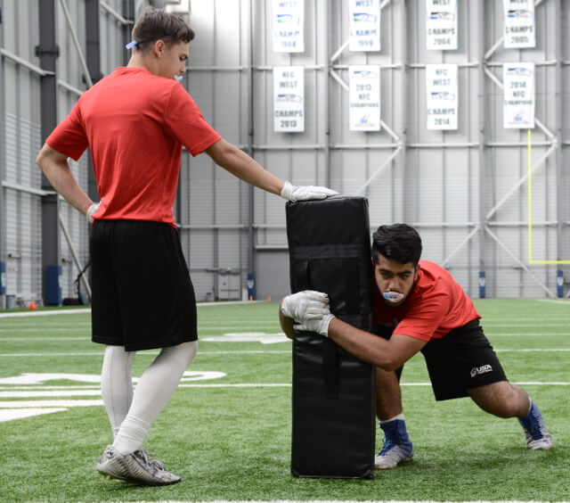 Introduce your players to the body positions and movement patterns used